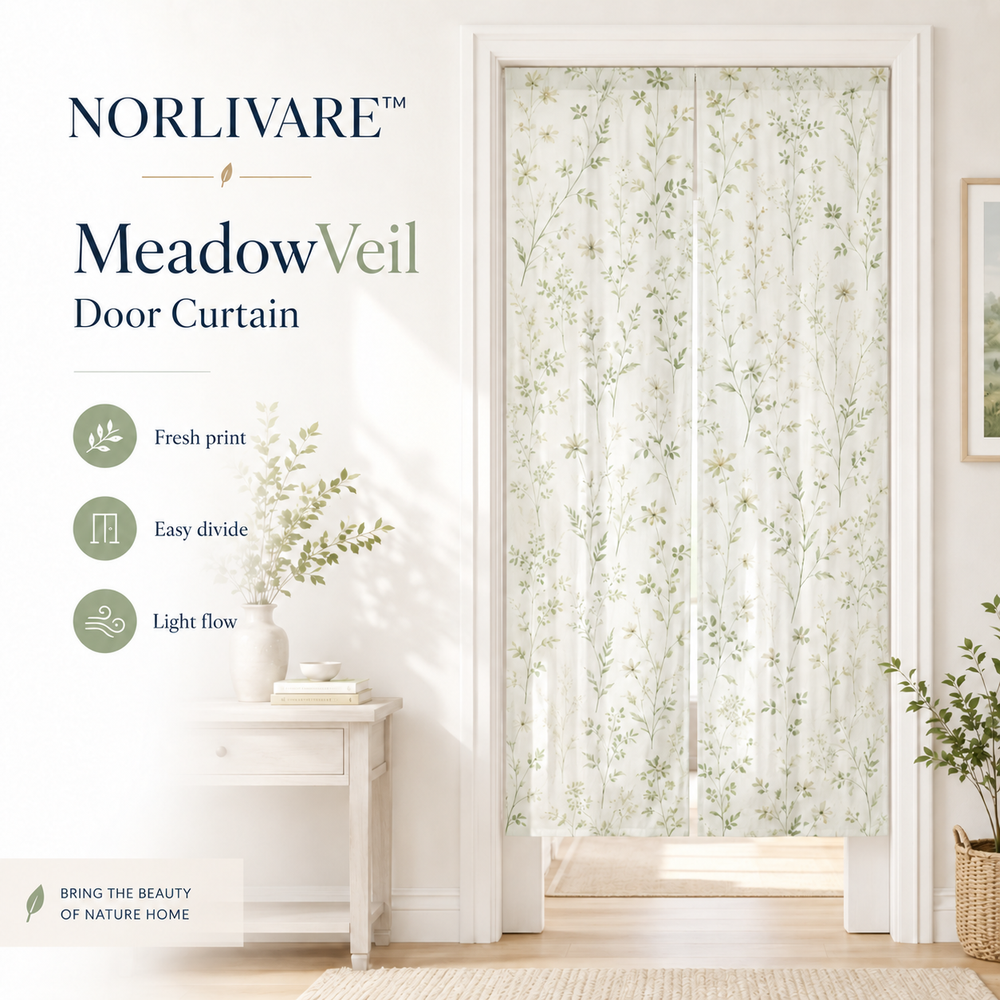 NORLIVARE™ MeadowVeil Door Curtain