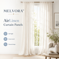 MELVORA™ AirLinen Curtain Panels