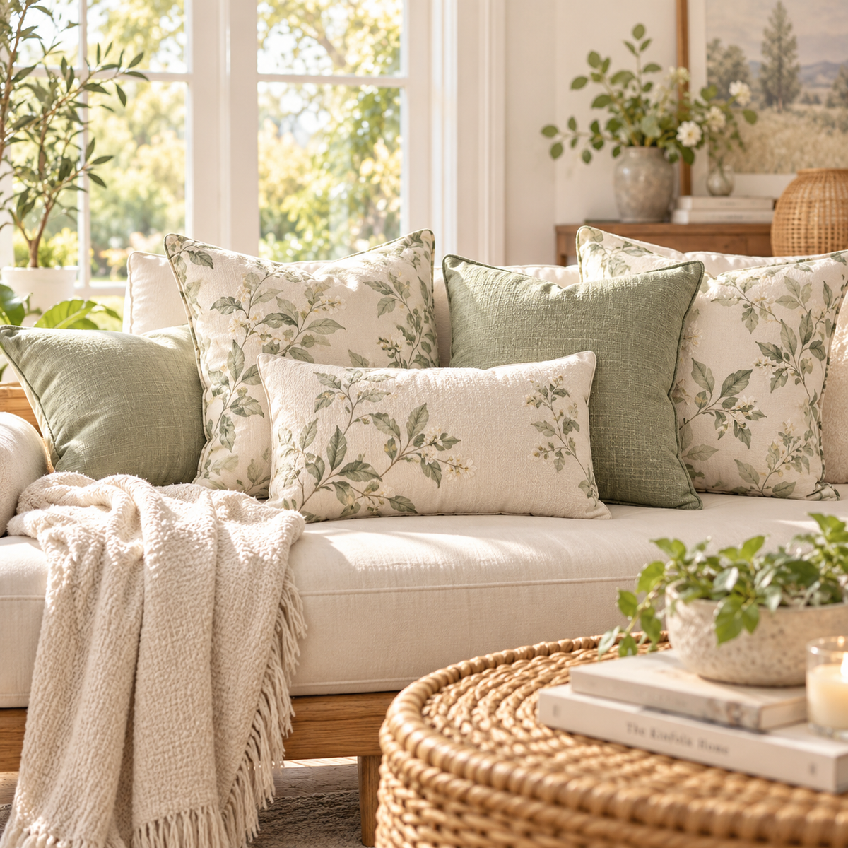 MELVORA™ GardenLight Cushion Set
