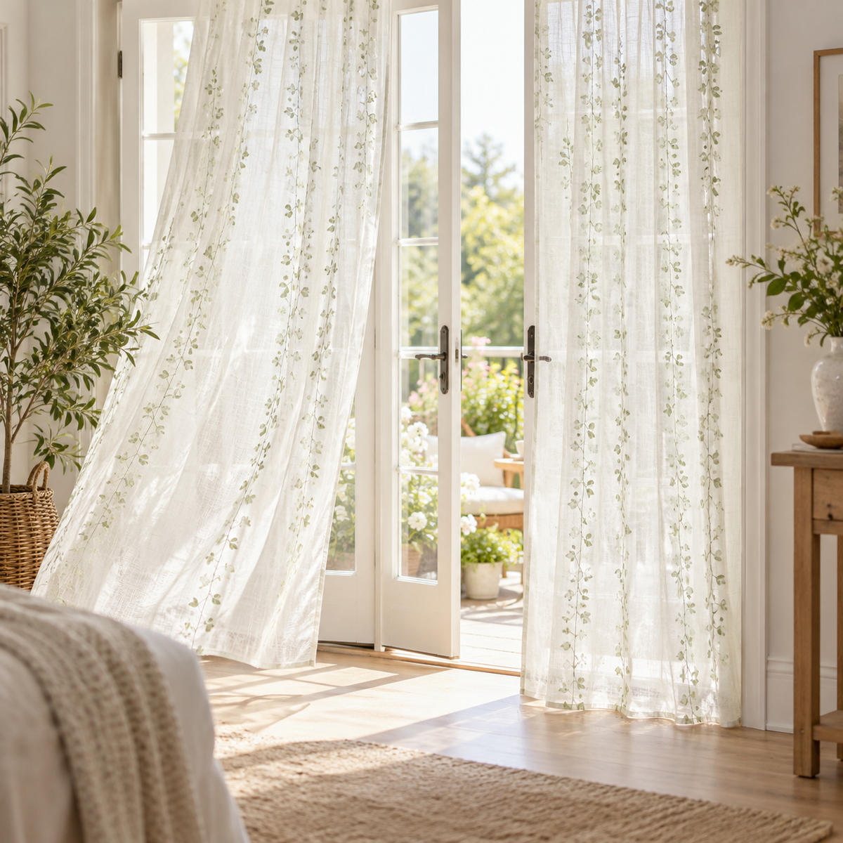 MELVORA™ MeadowVeil Door Curtain